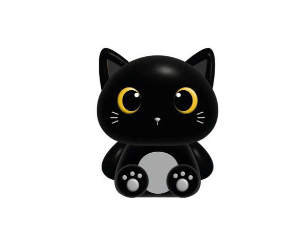 gatto antistress morbido