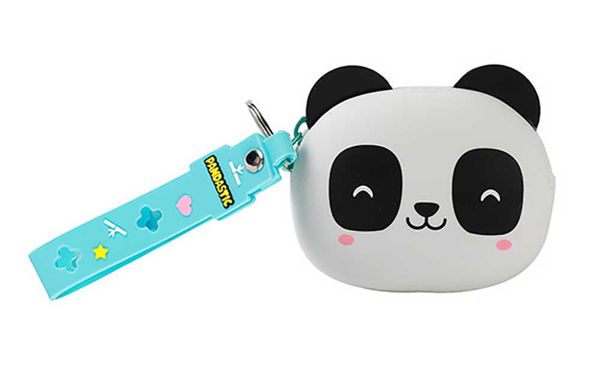 portamonete panda kawaii per monete e piccoli oggetti