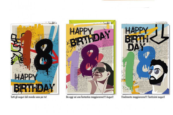 Biglietto 18 Anni per Diciottesimo Compleanno