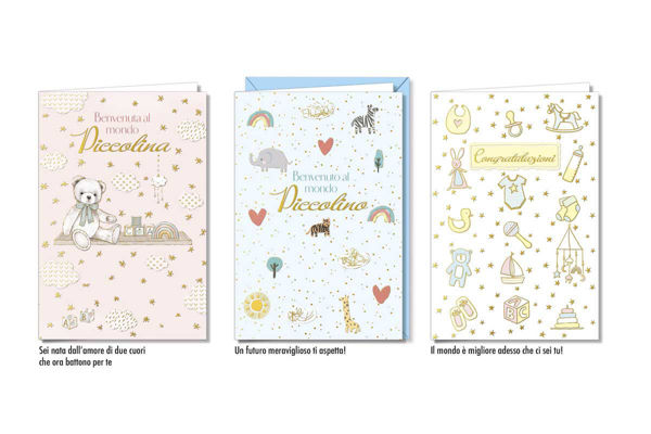 Biglietto Nascita per Auguri di Nascita