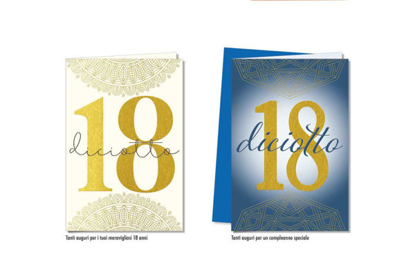 Biglietto 18 Anni per Diciottesimo Compleanno