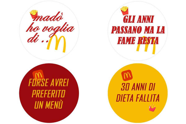 Cialde personalizzate per torta compleanno tema fast food