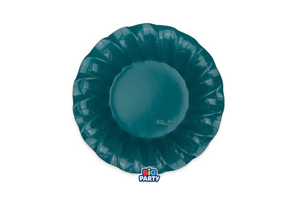 Immagine di 6 Piatti Fondi cm.24 Wavy Ottanio