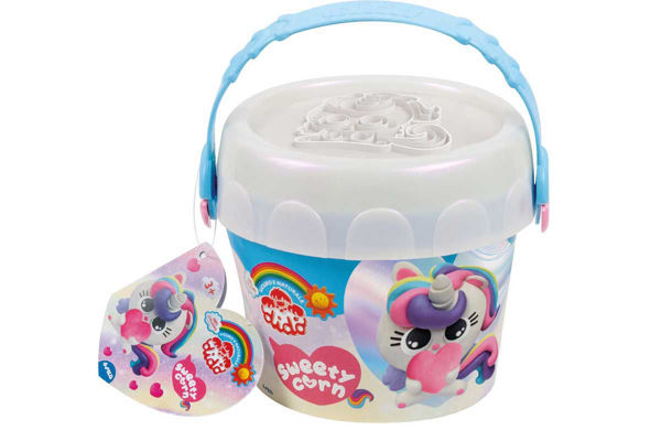 secchiello didò unicorno 8 pezzi pasta modellabile bambini