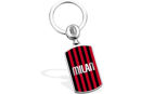 portachiavi acciaio ac milan gadget tifoso calcio