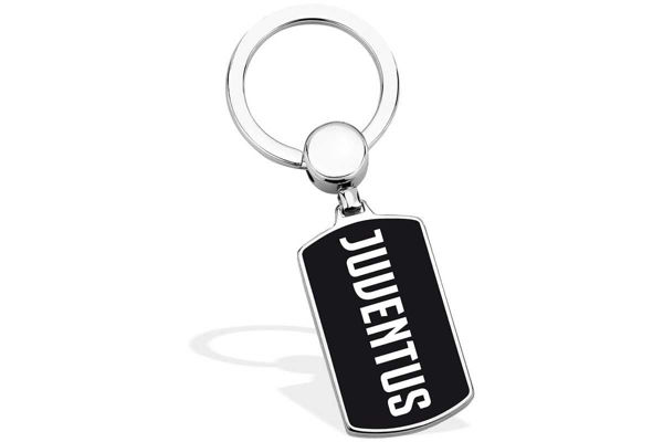 portachiavi acciaio juventus fc gadget tifoso