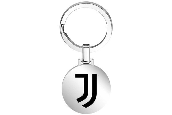 portachiavi acciaio juventus fc gadget tifoso