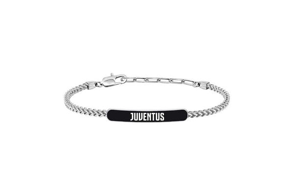 bracciale juventus acciaio