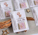 dolce ricordo personalizzato bolle sapone cioccolatino cartoncino evento