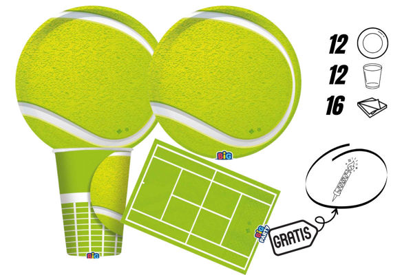 Kit Compleanno Tennis 