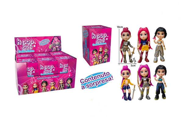personaggio mini kpop 10 cm sorpresa action figure