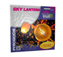 lanterna volante bianca sky lantern biodegradabile