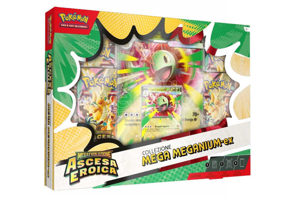 pokemon tcg mega meganium ex ascesa eroica collezione