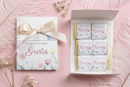 Bomboniera battesimo scatolina con cioccolatini personalizzati