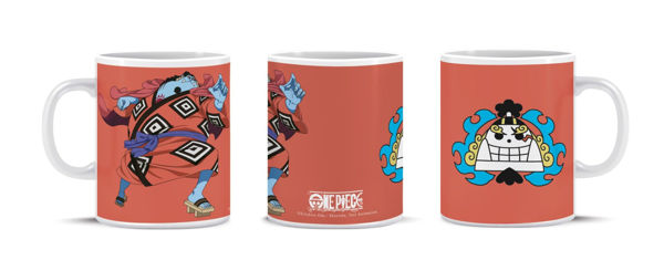 tazza One Piece Jimbe Serie Ciurma ceramica fan manga