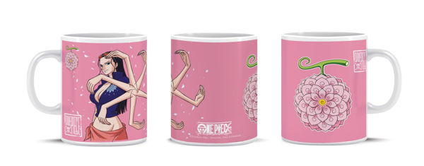 tazza One Piece Serie Devil Fruit ceramica fan manga