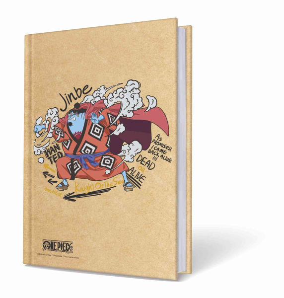 taccuino One Piece A5 kraft con elastico fan manga anime