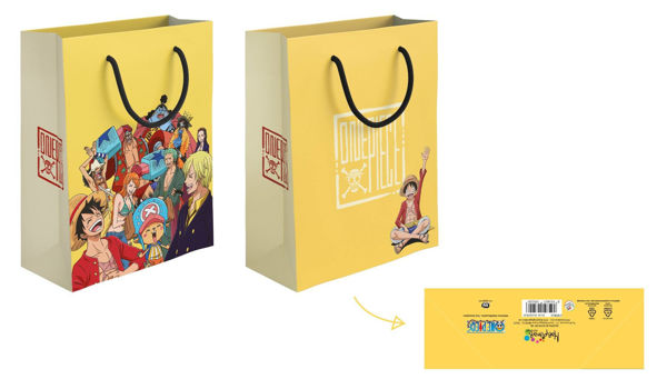 shopper One Piece gialla taglia XL manga anime