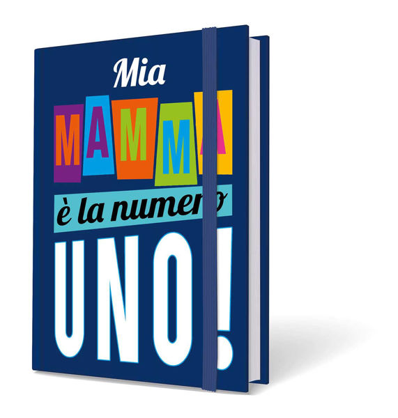 taccuino Mia Mamma È La Numero Uno copertina decorata regalo
