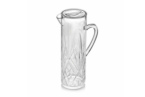 Caraffa Firenze Trasparente 1,5 Lt con Coperchio Infrangibile