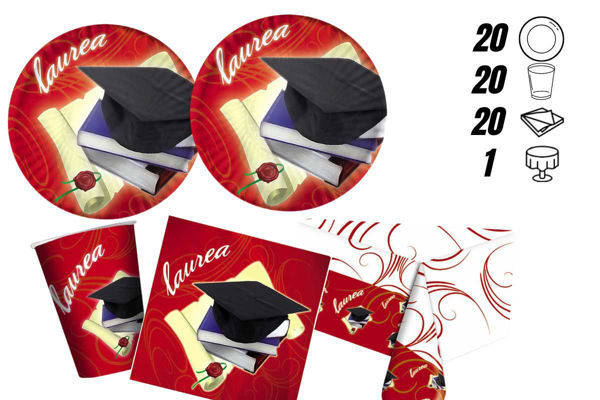 Kit Party Laurea per 20 persone