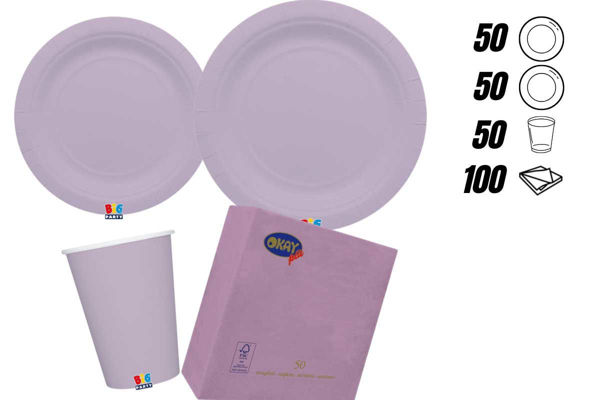 Kit Ecolor Lilla 125 pezzi