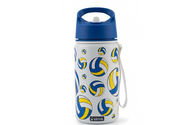 borraccia termica volleyball 595 ml acciaio inox sport