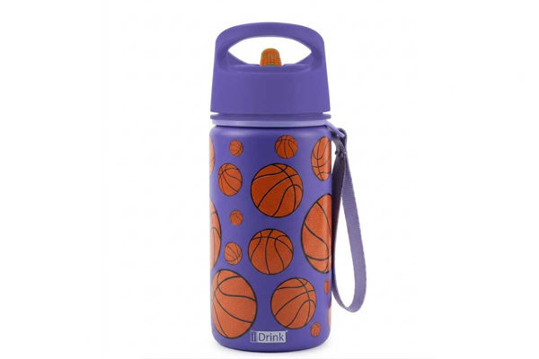 borraccia termica basketball 595 ml acciaio inox sport