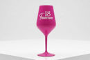 calice wine cocktail fucsia 470 cc personalizzato nome vinile