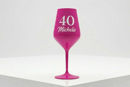 calice wine cocktail fucsia 470 cc personalizzato nome vinile