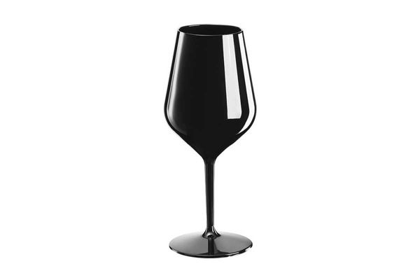 calice wine cocktail nero 470 cc personalizzato nome vinile