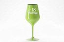 calice wine cocktail verde 470 cc personalizzato nome vinile