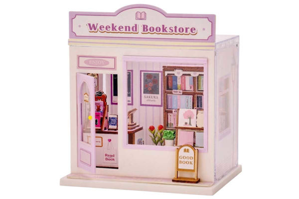 mini world weekend bookstore casa miniatura libreria
