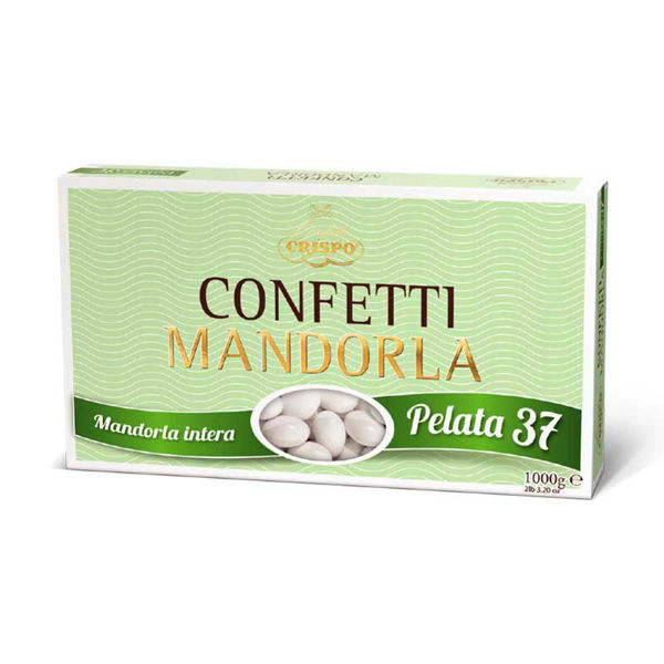 Immagine di Confetti Mandorla Intera Pelata 37 Bianca 1 Kg