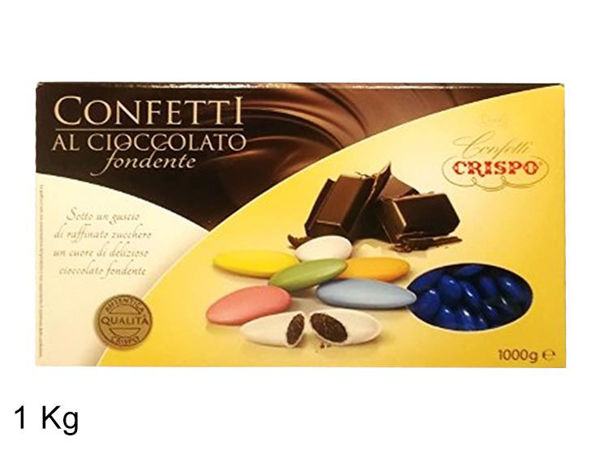 Immagine di Confetti Cioccolato Blu 1 Kg