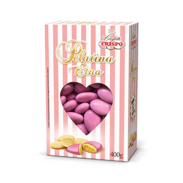 Immagine di Confetti Mandorla Pelatina Etna Rosa 400 grammi