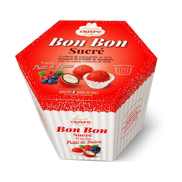 Immagine di Bon Bon Sucre' Rosso Frutti di Bosco 500 grammi