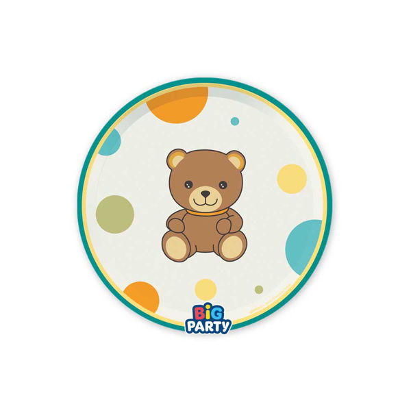 Piatti 18 cm Teddy Friends by THUN 6 Pezzi