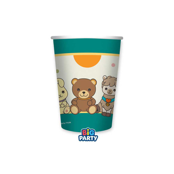 Bicchieri 250 cc Teddy Friends by THUN 6 Pezzi
