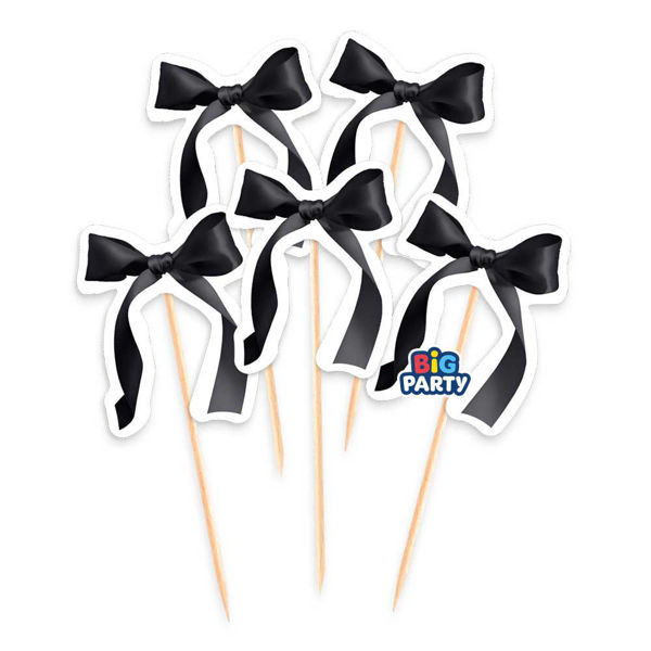 5 Mini Cake Topper Très Chic