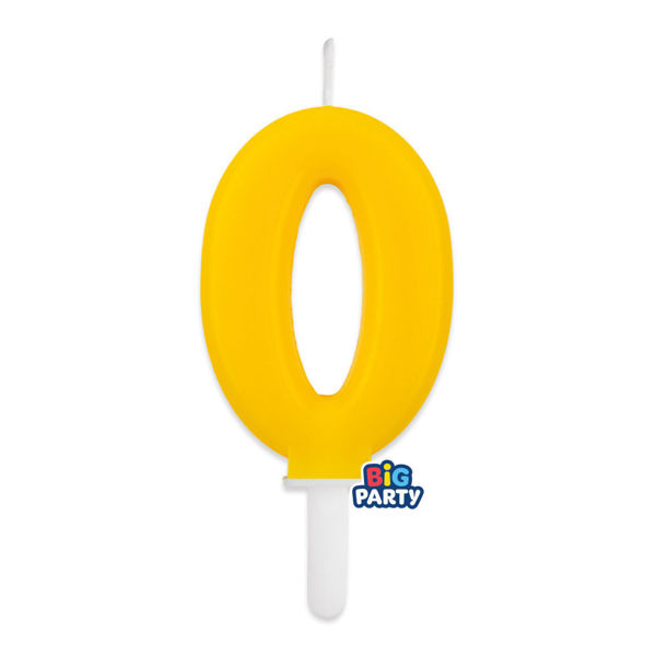 Candelina Tiny Plump Giallo Numero 0