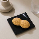 Vassoio Finger Food GoGo quadrato nero Alcas 10,5x9 cm
