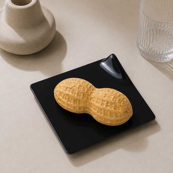Vassoio Finger Food GoGo quadrato nero Alcas 10,5x9 cm