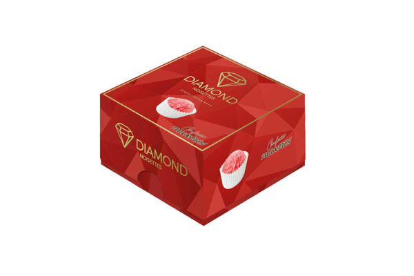 Confetti Le Noisettes Diamond Rosso 500 grammi