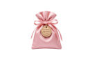 sacchetto raso rosa 10x11 cm porta confetti regalo