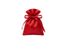 sacchetto raso rosso 10x11 cm porta confetti regalo