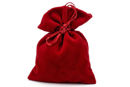 sacchetto raso rosso 10x11 cm porta confetti regalo