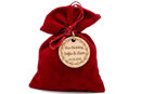 sacchetto raso rosso 10x11 cm porta confetti regalo