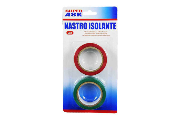Nastro isolante 2 rotoli