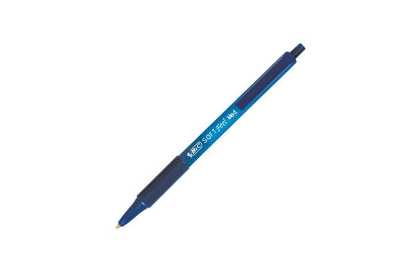 Penna Bic Soft Feel clic Blu